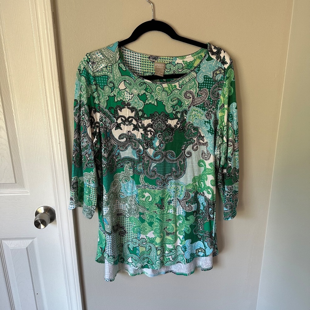 Chico's Boatneck T-shirt